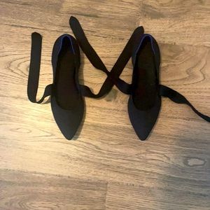 Rothys 8.5 Black Mary Jane Flats